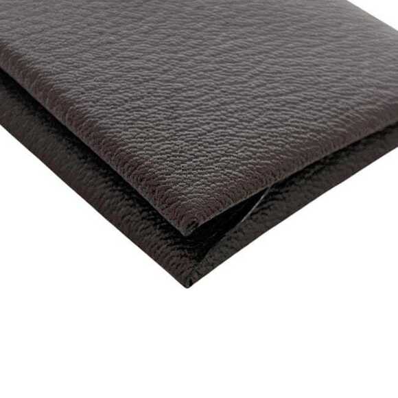 Hermes Hermès Calvi Duo bifold wallet (f-24736) in brown and blue with a leat...